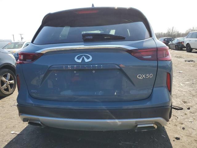 3PCAJ5BB9PF106083 - 2023 INFINITI QX50 LUXE BLUE photo 6