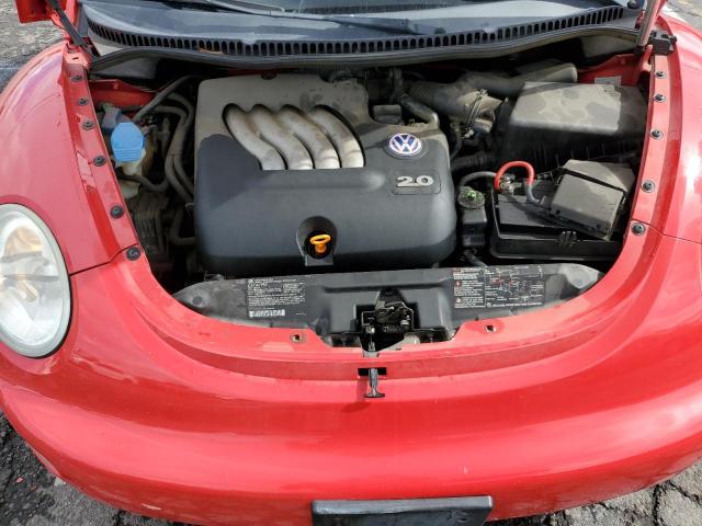 3VWBK21C73M418495 - 2003 VOLKSWAGEN NEW BEETLE GL 红色 照片 11