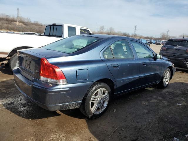 YV1RS592272607268 - 2007 VOLVO S60 2.5T BLUE photo 3