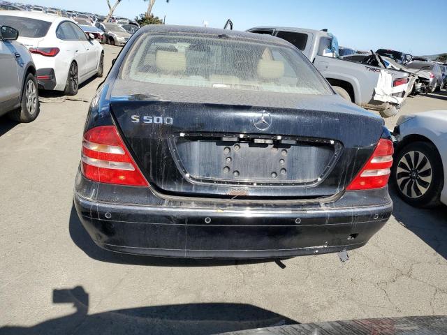 WDBNG75J2YA036742 - 2000 MERCEDES-BENZ S 500 BLACK photo 6