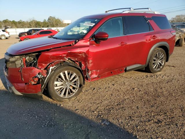 5N1DR3CB0NC201470 - 2022 NISSAN PATHFINDER SL RED photo 1