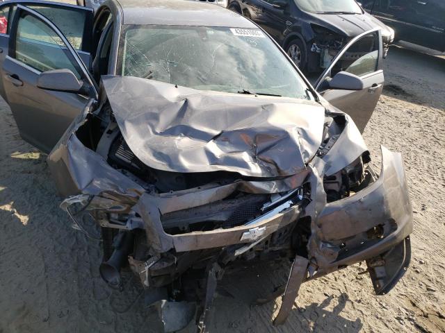 1G1ZC5E1XBF103299 - 2011 CHEVROLET MALIBU 1LT SILVER photo 11