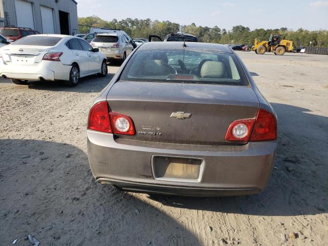 1G1ZC5E1XBF103299 - 2011 CHEVROLET MALIBU 1LT SILVER photo 6