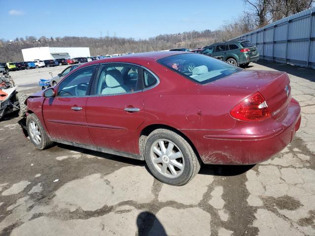 2G4WC532651213327 - 2005 BUICK LACROSSE CX MAROON photo 2