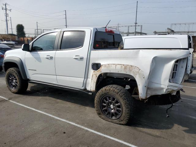 1GCGTEEN9M1206215 - 2021 CHEVROLET COLORADO ZR2 WHITE photo 2
