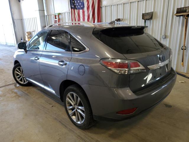 JTJBC1BAXE2457483 - 2014 LEXUS RX 450 GRAY photo 2