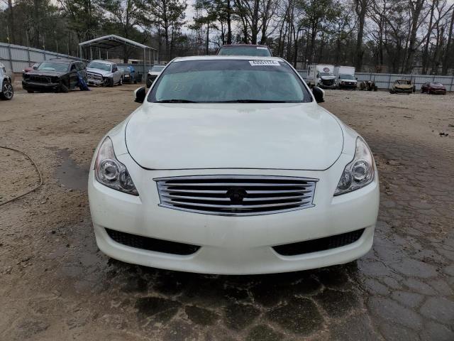 JNKCV64EX8M131463 - 2008 INFINITI G37 BASE WHITE photo 5