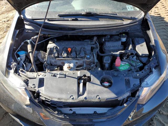 2HGFB2F98FH506171 - 2015 HONDA CIVIC EXL შავი ფოტო 11