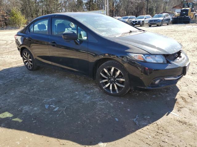 2HGFB2F98FH506171 - 2015 HONDA CIVIC EXL შავი ფოტო 4
