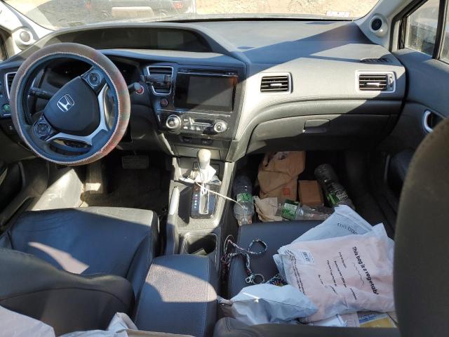 2HGFB2F98FH506171 - 2015 HONDA CIVIC EXL შავი ფოტო 8
