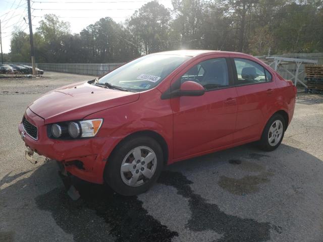 1G1JA5SH6D4237326 - 2013 CHEVROLET SONIC LS 红色 照片 1