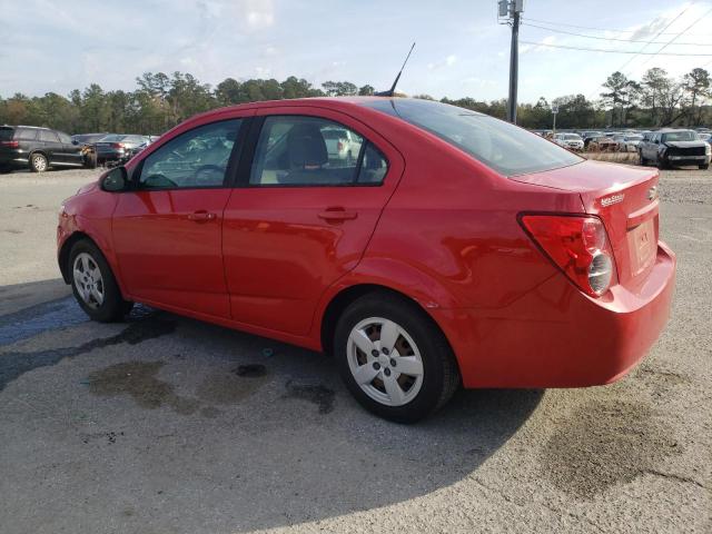 1G1JA5SH6D4237326 - 2013 CHEVROLET SONIC LS 红色 照片 2