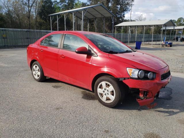 1G1JA5SH6D4237326 - 2013 CHEVROLET SONIC LS 红色 照片 4