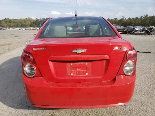 1G1JA5SH6D4237326 - 2013 CHEVROLET SONIC LS 红色 照片 6