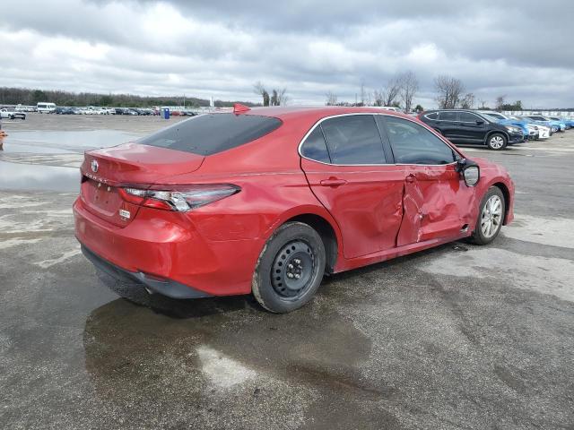 4T1C11AK9PU085273 - 2023 TOYOTA CAMRY LE RED photo 3