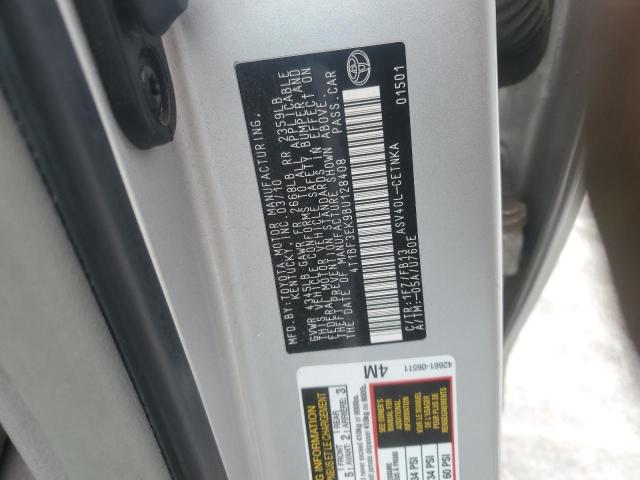 4T1BF3EK9BU128408 - 2011 TOYOTA CAMRY BASE ვერცხლისფერი ფოტო 13