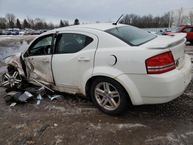 1B3CC5FB8AN121424 - 2010 DODGE AVENGER R/T WHITE photo 2