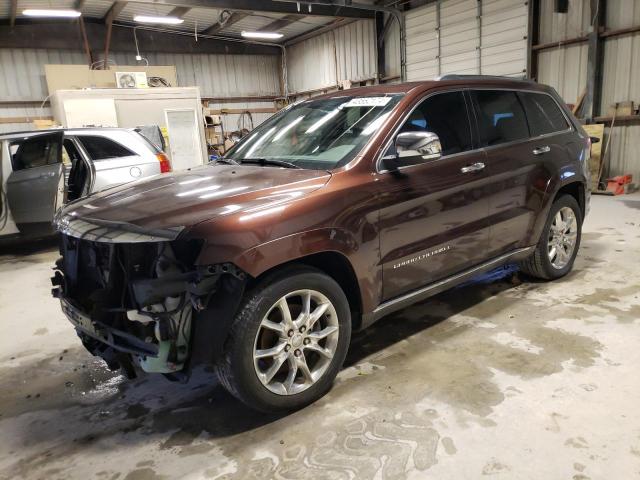 1C4RJFJM9EC384889 - 2014 JEEP GRAND CHER SUMMIT ყავისფერი ფოტო 1