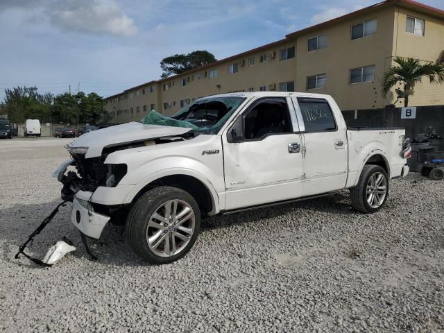 1FTFW1CT0EFC05486 - 2014 FORD F150 SUPERCREW WHITE photo 1