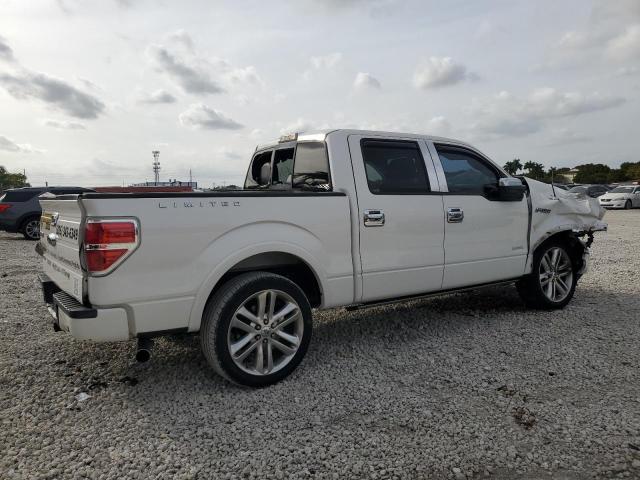 1FTFW1CT0EFC05486 - 2014 FORD F150 SUPERCREW WHITE photo 3