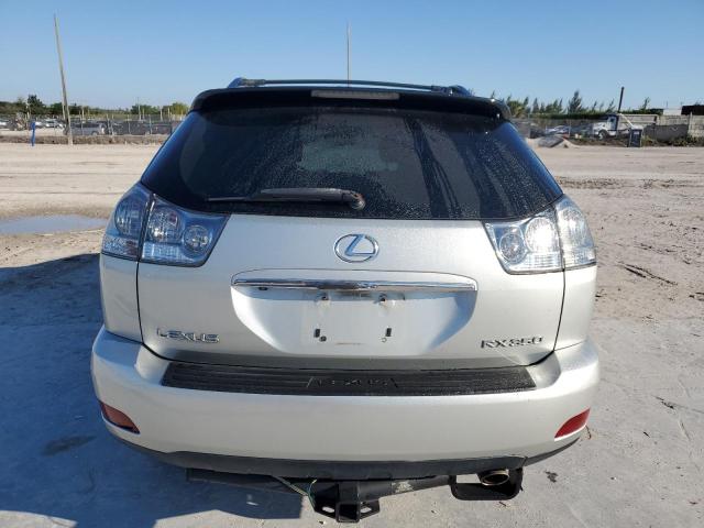 2T2HK31U27C018236 - 2007 LEXUS RX 350 SILVER photo 6