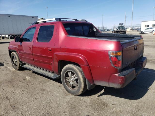 2HJYK16546H511376 - 2006 HONDA RIDGELINE RTL BURGUNDY photo 2