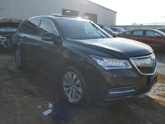 5FRYD4H61GB039228 - 2016 ACURA MDX TECHNOLOGY BLACK photo 4