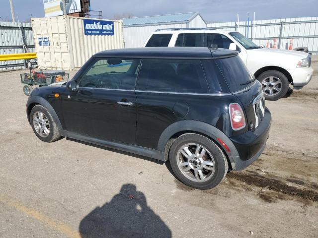 WMWSU3C54DT374487 - 2013 MINI COOPER BLACK photo 2