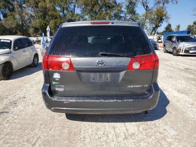 5TDZK23CX7S043478 - 2007 TOYOTA SIENNA CE GRAY photo 6