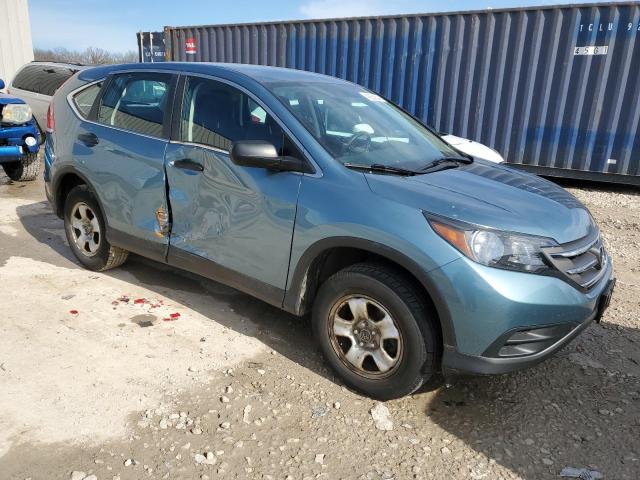 5J6RM4H33DL006326 - 2013 HONDA CR-V LX BLUE photo 4