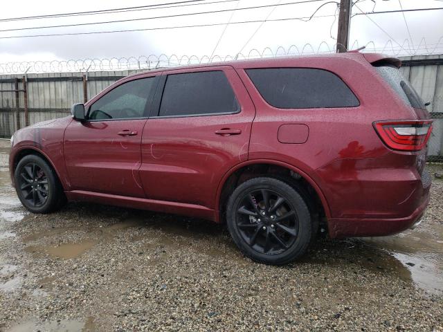 1C4RDHDG2JC371730 - 2018 DODGE DURANGO GT BURGUNDY photo 2