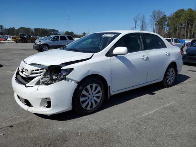 2T1BU4EE4DC935624 - 2013 TOYOTA COROLLA BASE WHITE photo 1