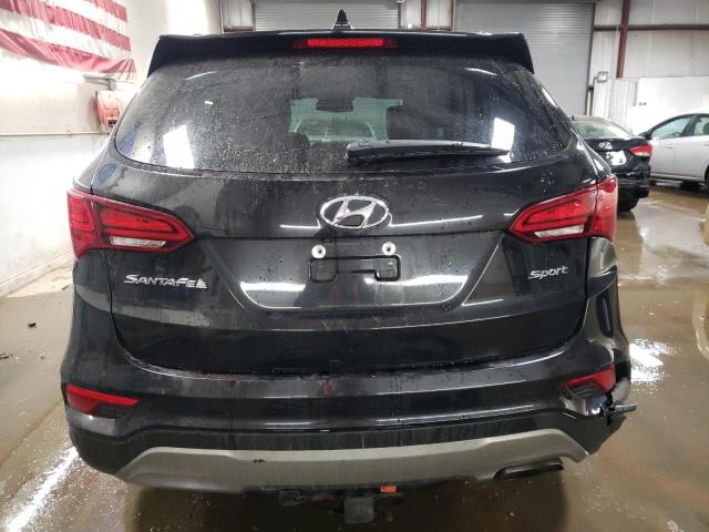 5NMZU3LB0JH056578 - 2018 HYUNDAI SANTA FE S BLACK photo 6