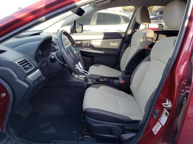 JF2GPADC0HH224274 - 2017 SUBARU CROSSTREK PREMIUM 勃艮第红 照片 7
