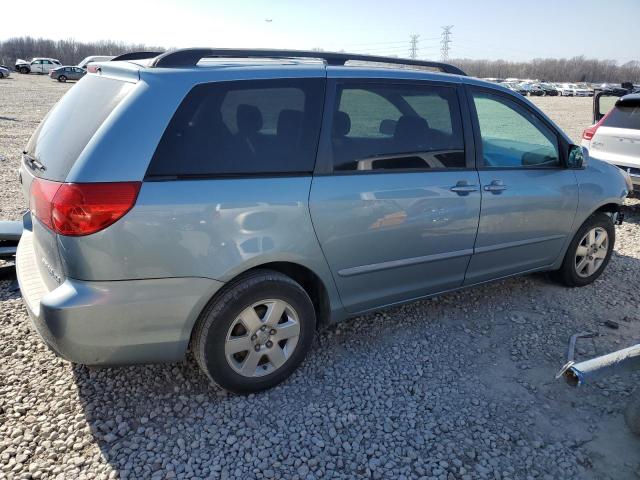 5TDZK22C57S090757 - 2007 TOYOTA SIENNA XLE BLUE photo 3