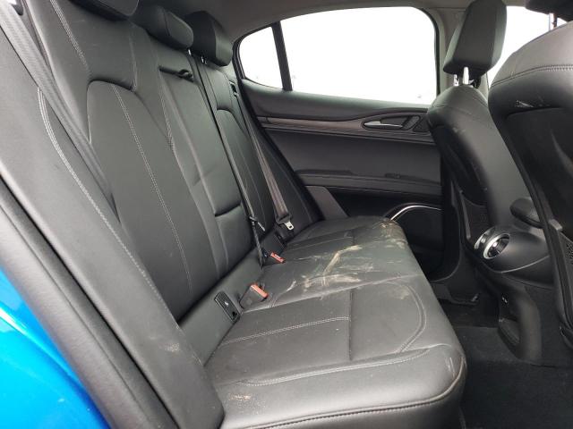 ZASPAKBN4M7D08065 - 2021 ALFA ROMEO STELVIO TI 蓝色 照片 10