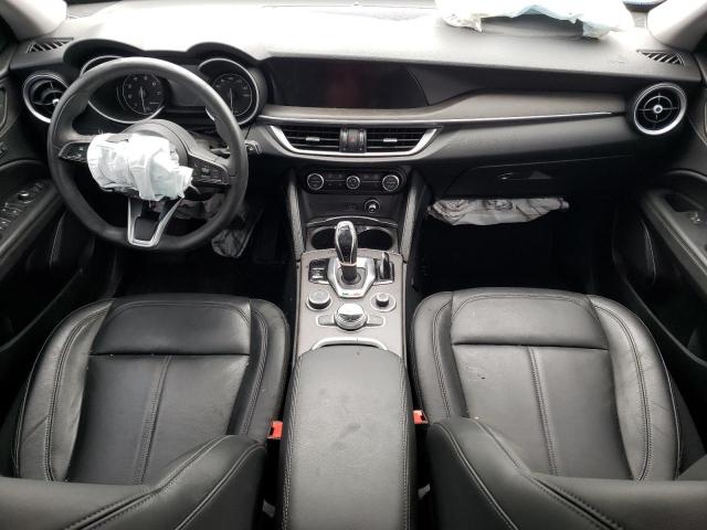 ZASPAKBN4M7D08065 - 2021 ALFA ROMEO STELVIO TI 蓝色 照片 8