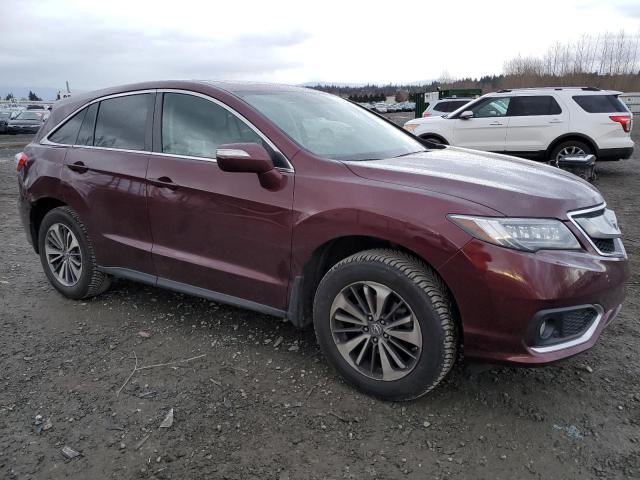 5J8TB4H70JL018435 - 2018 ACURA RDX ADVANCE BURGUNDY photo 4