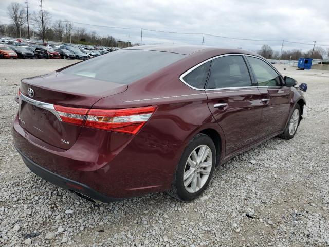 4T1BK1EB7DU060855 - 2013 TOYOTA AVALON BASE MAROON photo 3