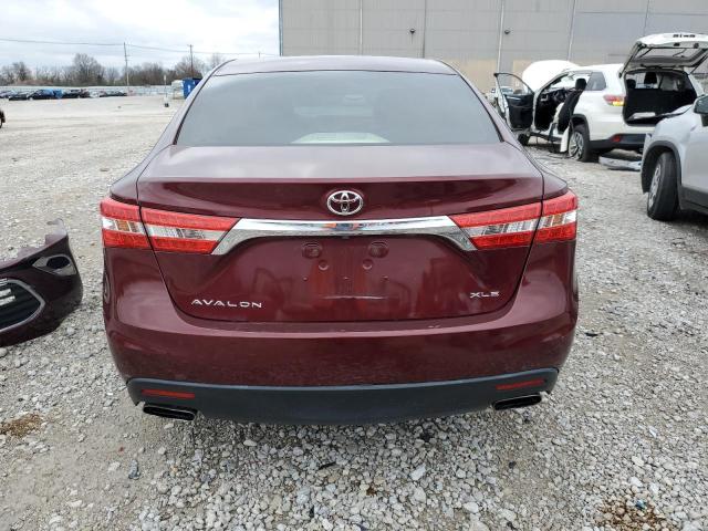 4T1BK1EB7DU060855 - 2013 TOYOTA AVALON BASE MAROON photo 6