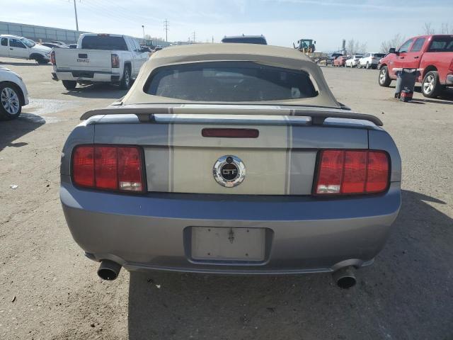 1ZVHT85H665114455 - 2006 FORD MUSTANG GT SILVER photo 6