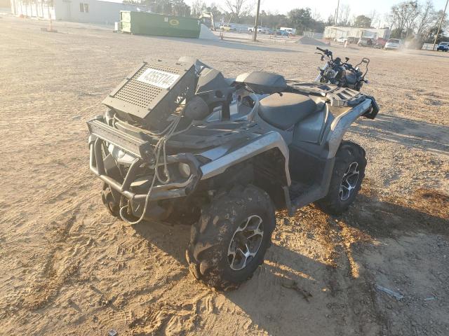 3JBLKXP19EJ000389 - 2014 CAN-AM OUTLANDER 1000 XT GRAY photo 2