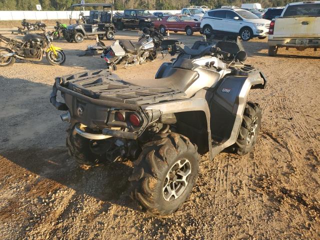 3JBLKXP19EJ000389 - 2014 CAN-AM OUTLANDER 1000 XT GRAY photo 4