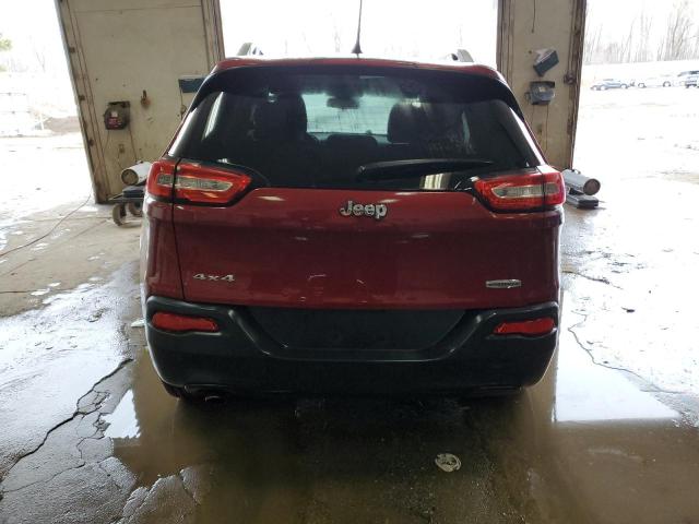 1C4PJMCB1EW272478 - 2014 JEEP CHEROKEE LATITUDE BURGUNDY photo 6