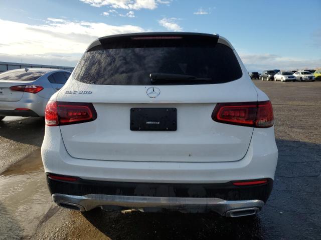 W1N0G8DBXLV256149 - 2020 MERCEDES-BENZ GLC 300 WHITE photo 6