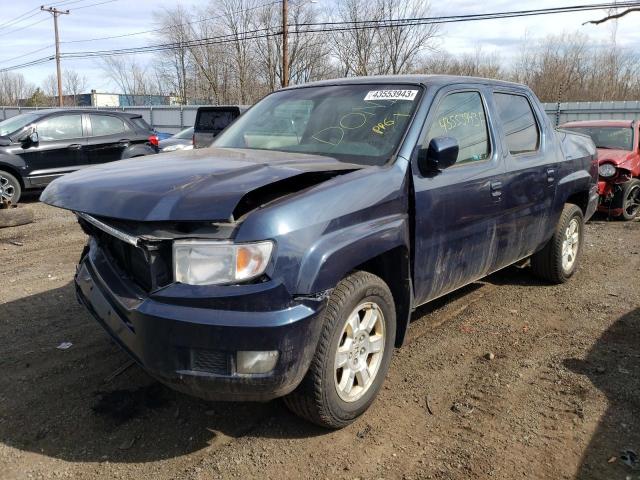 5FPYK1F49BB004850 - 2011 HONDA RIDGELINE RTS BLUE photo 1