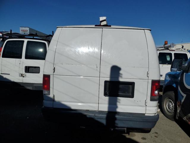 1FTNE14W38DB02070 - 2008 FORD ECONOLINE E150 VAN WHITE photo 6