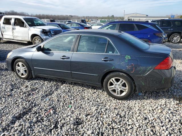 1HGCM56857A101035 - 2007 HONDA ACCORD EX GRAY photo 2