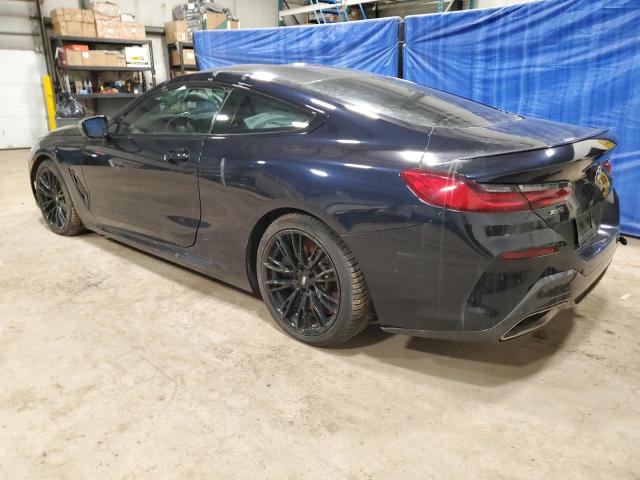 WBABC4C54KBJ35629 - 2019 BMW M850XI BLUE photo 2