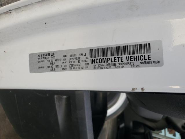 3C7WRVEG6KE545832 - 2019 RAM PROMASTER 3500 STANDARD Սպիտակ լուսանկար 13